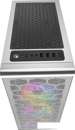 Корпус Powercase Mistral Z4C LED (белый)- фото4