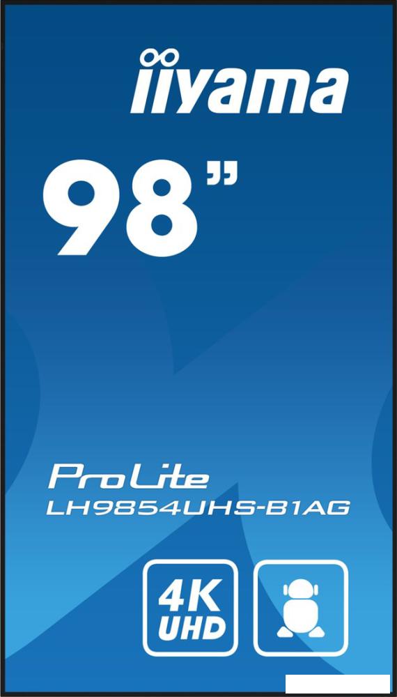 Информационная панель Iiyama ProLite LH9854UHS-B1AG- фото2