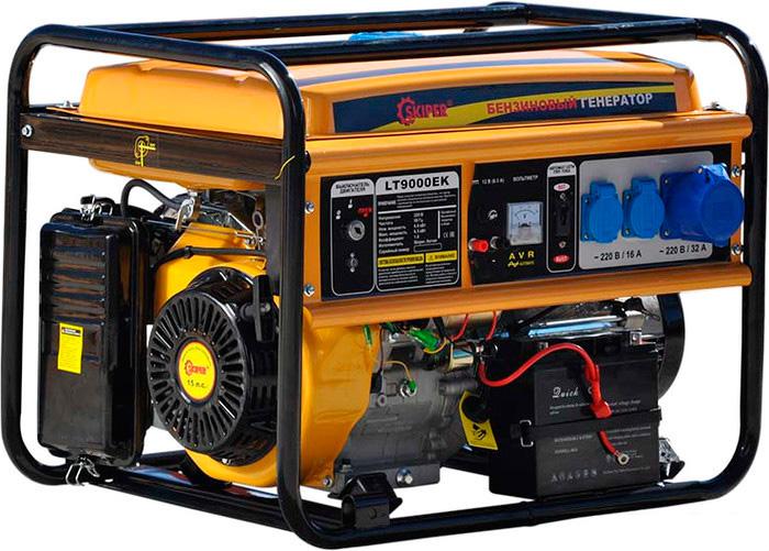 Бензиновый генератор Skiper LT9000EK- фото