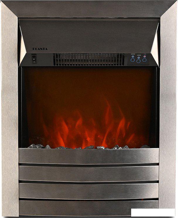 Электрокамин Planta PFP-FS600 (серебристый)