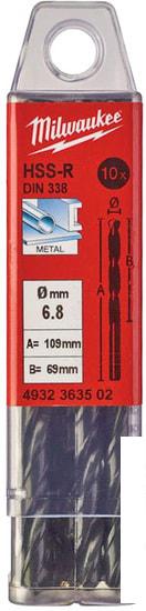 Набор оснастки Milwaukee 4932363502 (10 предметов)