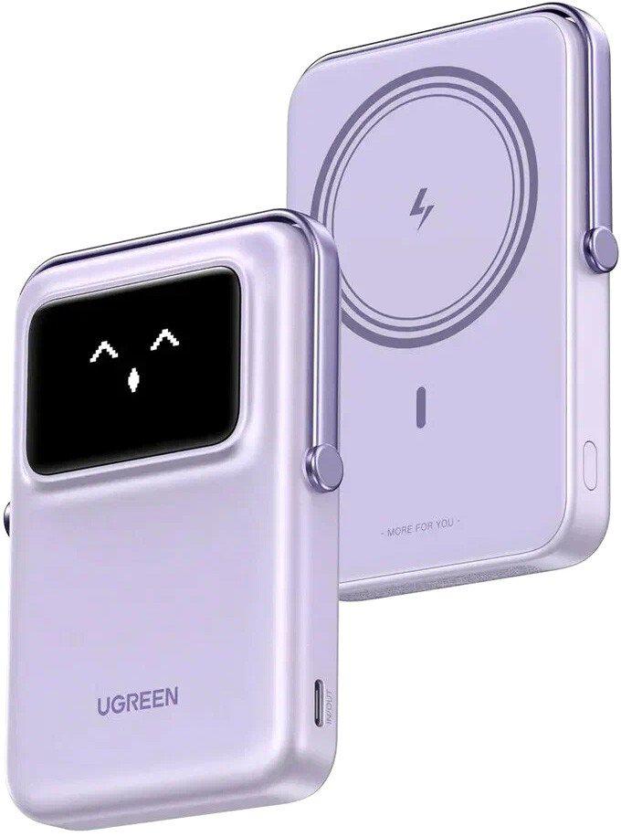 Внешний аккумулятор Ugreen PB572 10000mAh (фиолетовый)- фото