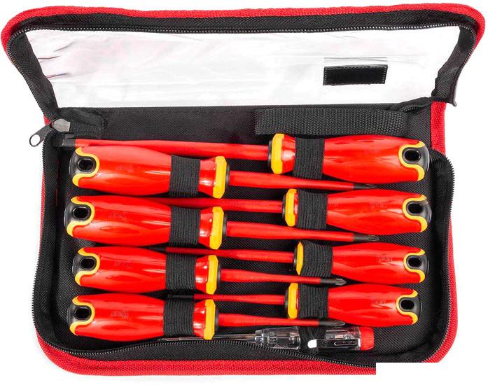 Набор отверток КВТ Слим НИО-2209 (9 предметов)- фото