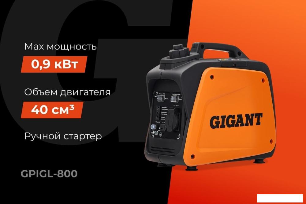 Бензиновый генератор Gigant GPIGL-800- фото2