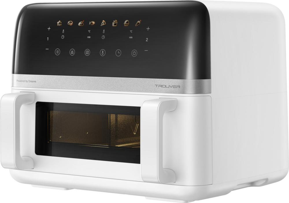 Аэрофритюрница Trouver Air Fryer FD20 Pro AF-5518ATB (белый)- фото2