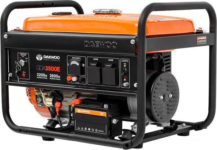 Бензиновый генератор Daewoo Power GDA 3500E- фото2