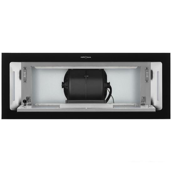 Кухонная вытяжка Krona Selina 900 Glass Black S (черный)- фото2