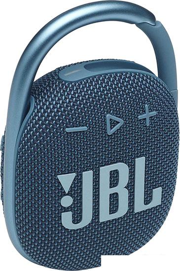 Беспроводная колонка JBL Clip 4 (синий)- фото