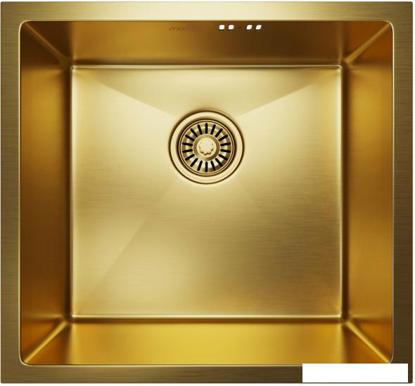Кухонная мойка Mixline 548566 (золото, 3 мм)- фото