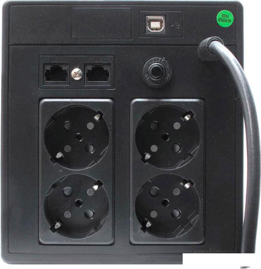 Источник бесперебойного питания Powerman Smart Sine 1000 (1000VA)- фото2