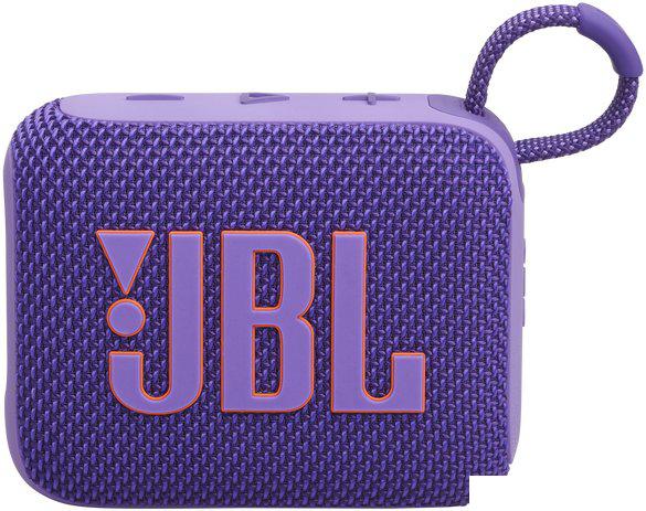 Беспроводная колонка JBL Go 4 (фиолетовый)- фото2