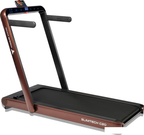 Электрическая беговая дорожка Titanium Masters Slimtech C20 (коричневый)- фото