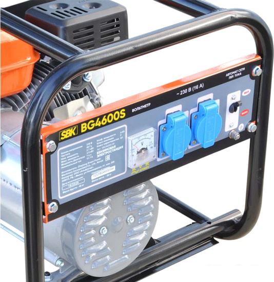 Бензиновый генератор SBK BG4600S- фото3