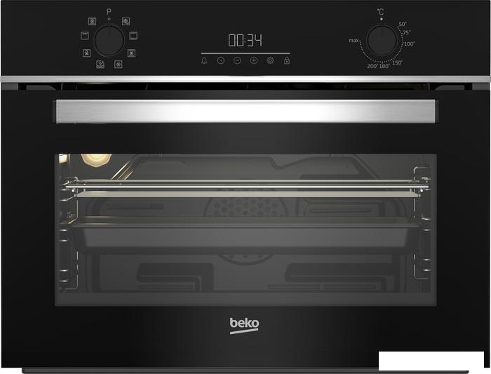 Электрический духовой шкаф BEKO BBCM13300X- фото