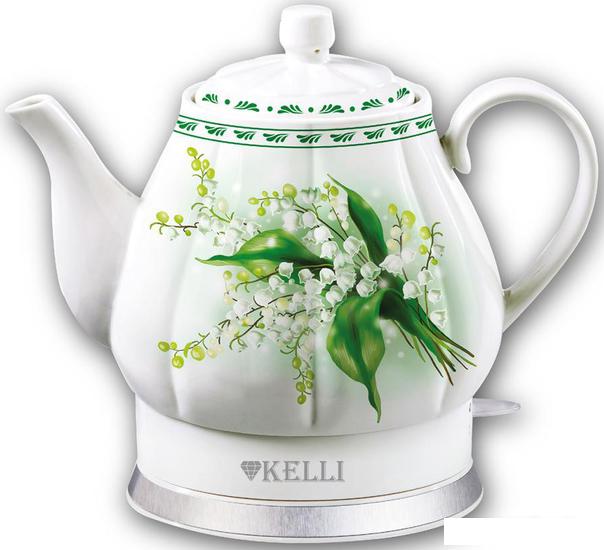 Электрический чайник KELLI KL-1382 (белый)- фото2