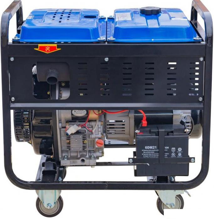 Дизельный генератор ТСС SDG 6000EH3A- фото4