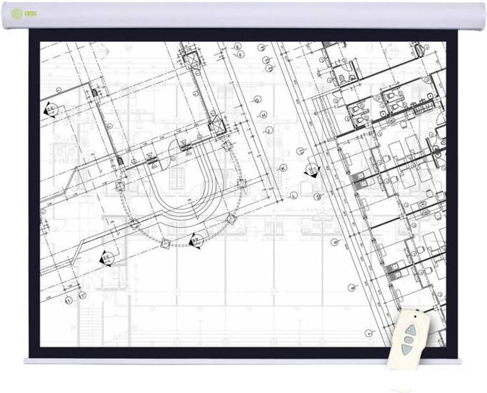 Проекционный экран CACTUS Motoscreen CS-PSM-180x180