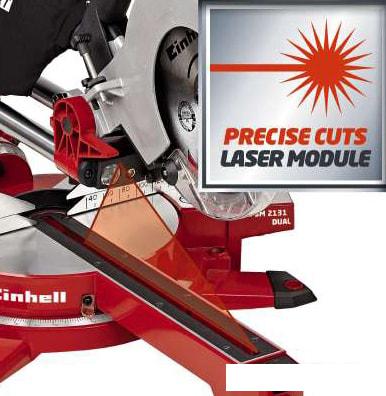 Торцовочная пила Einhell TE-SM 2131 Dual- фото4