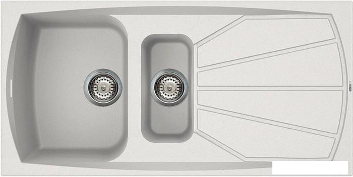 Кухонная мойка Elleci Living 475 Bianco Titano 68- фото