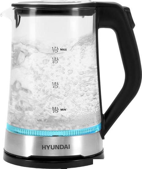 Электрический чайник Hyundai HYK-G3401- фото
