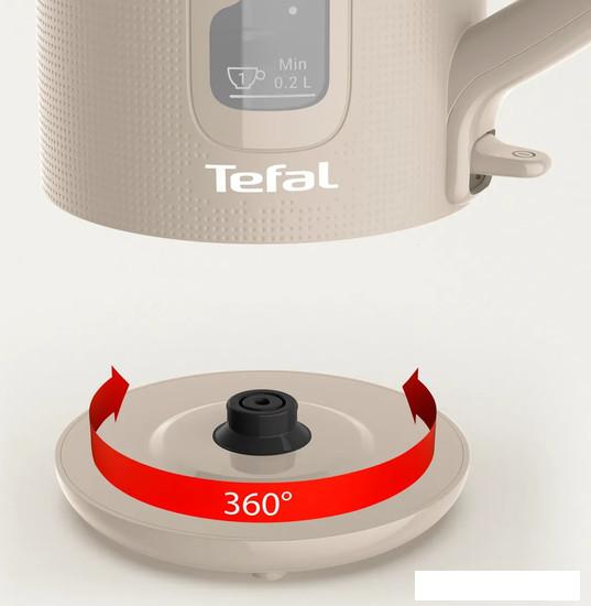 Электрический чайник Tefal Morning Fair Grey KO2M0B10- фото4