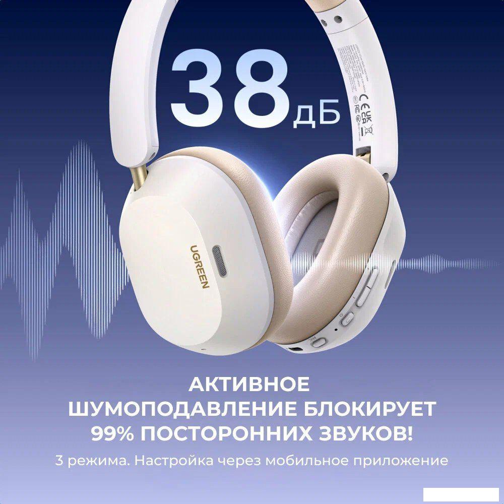 Наушники Ugreen HiTune Max5c (белый)- фото3