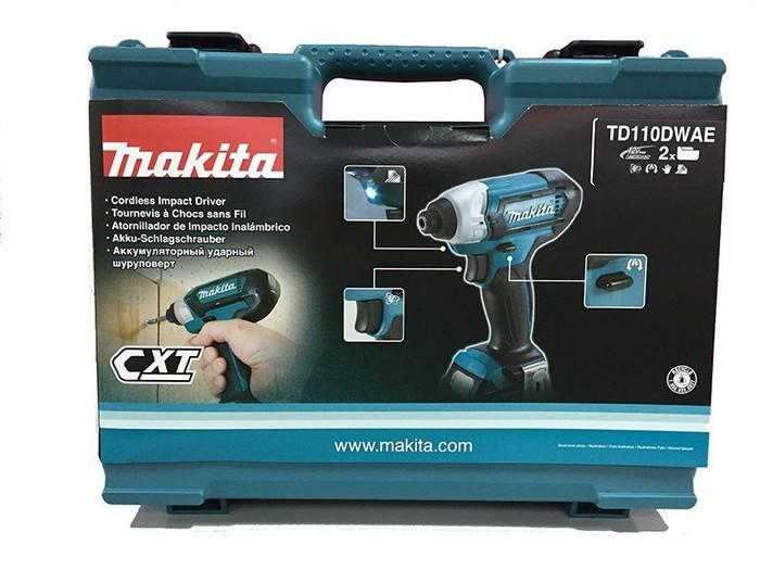Ударный винтоверт Makita TD110DWAE- фото4