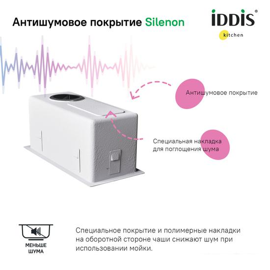 Кухонная мойка IDDIS Edifice EDI21S0i77- фото4