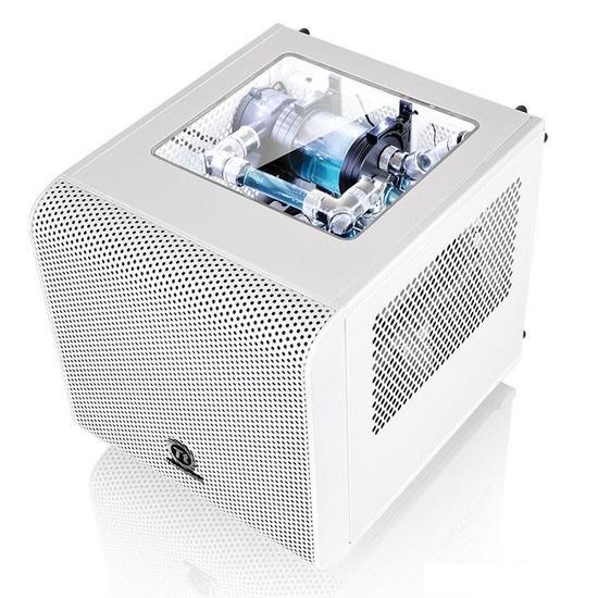 Корпус Thermaltake Core V1 Snow Edition [CA-1B8-00S6WN-01]- фото4