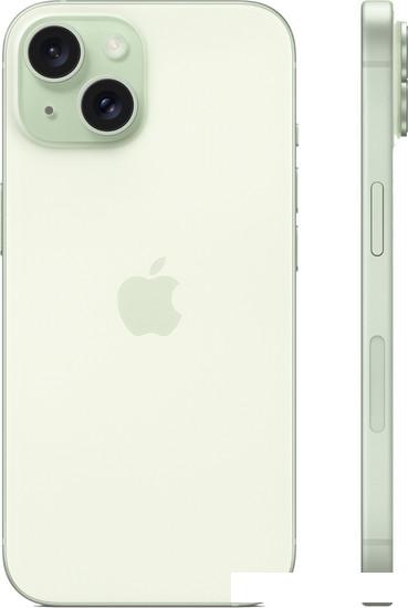 Смартфон Apple iPhone 15 128GB (зеленый)- фото2