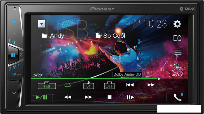USB-магнитола Pioneer DMH-G225BT- фото