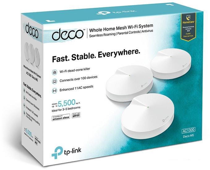 Беспроводной маршрутизатор TP-Link Deco M5 (3 шт.)- фото4