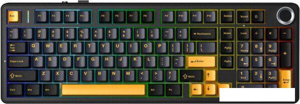 Клавиатура AULA F99 Pro (черный/оранжевый)