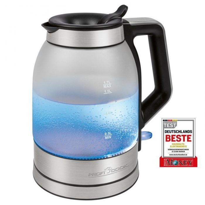 Электрический чайник ProfiCook PC-WKS 1215 G- фото2