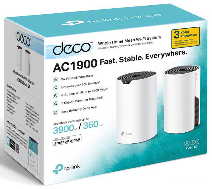 Wi-Fi система TP-Link Deco S7 (2 шт)- фото2