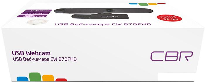 Веб-камера CBR CW 870FHD (чёрный)- фото4