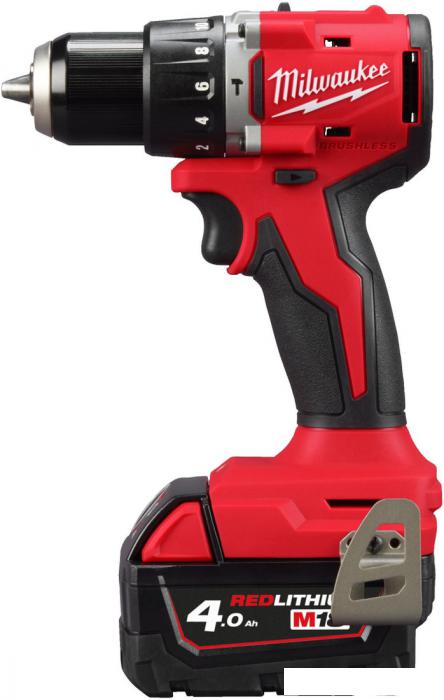 Ударная дрель-шуруповерт Milwaukee M18 BLPDRC-402C 4933492824 (с 2-мя АКБ 4 Ач, кейс)- фото
