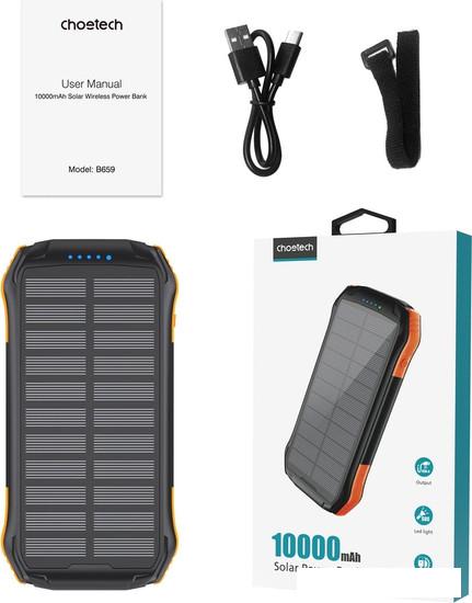 Внешний аккумулятор Choetech B659 10000mAh (черный/оранжевый)- фото4