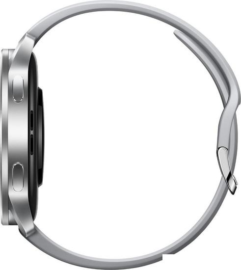 Умные часы Xiaomi Watch S3 M2323W1 (серебристый/серый, международная версия)- фото3