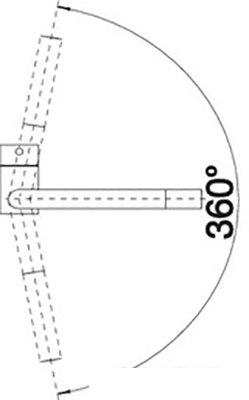 Смеситель Blanco Linus 517183 (стальной)- фото3