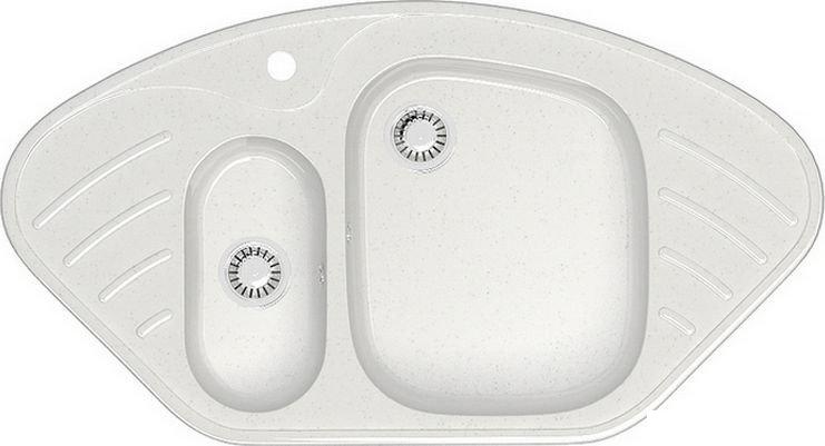Кухонная мойка MARRBAXX Карельский камень модель 23/G31 (белый)- фото