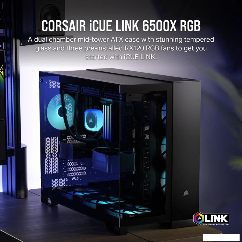 Корпус Corsair iCUE LINK 6500X RGB CC-9011269-WW- фото2
