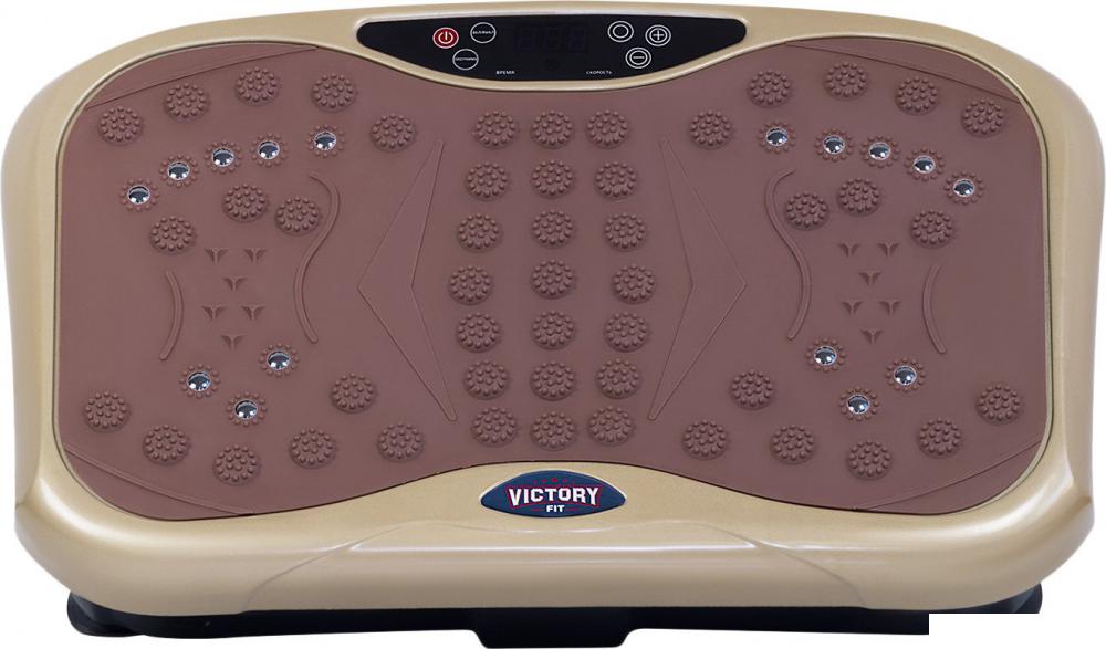 Виброплатформа VictoryFit VF-M130 (коричневый)- фото