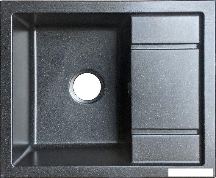Кухонная мойка Saniteco Fortis (оникс)- фото