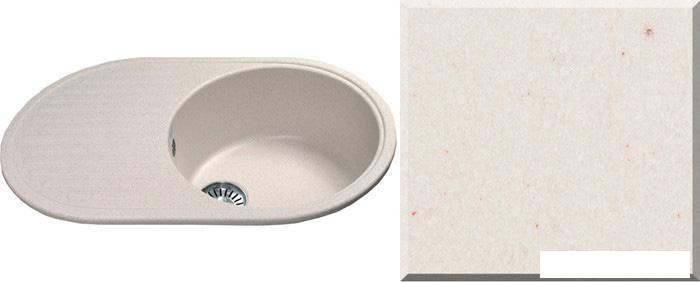 Кухонная мойка Ulgran U-107 (белый)- фото