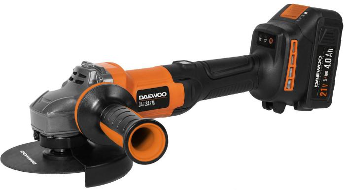Угловая шлифмашина Daewoo Power DAG 2521Li Set (с 1-им АКБ)- фото