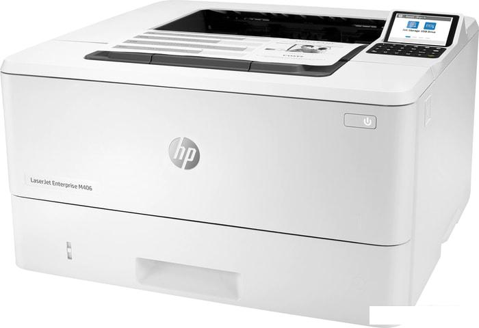 Принтер HP LaserJet Enterprise M406dn- фото2