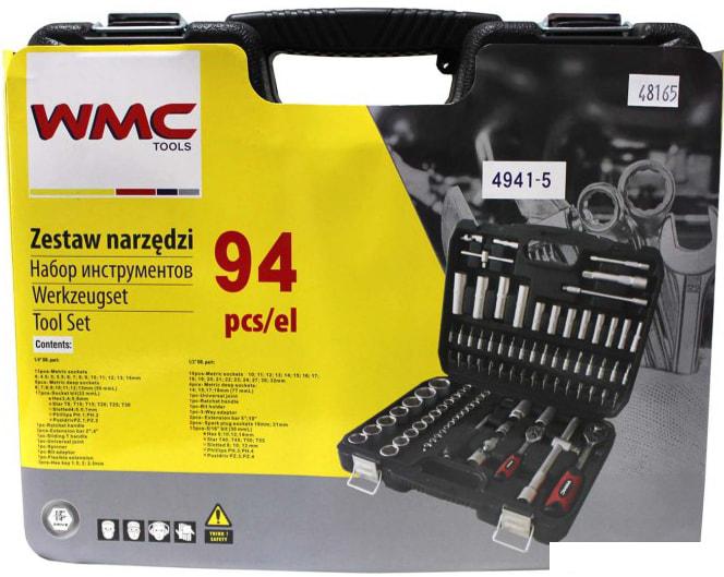 Универсальный набор инструментов WMC Tools 4941-5 (94 предмета)- фото2