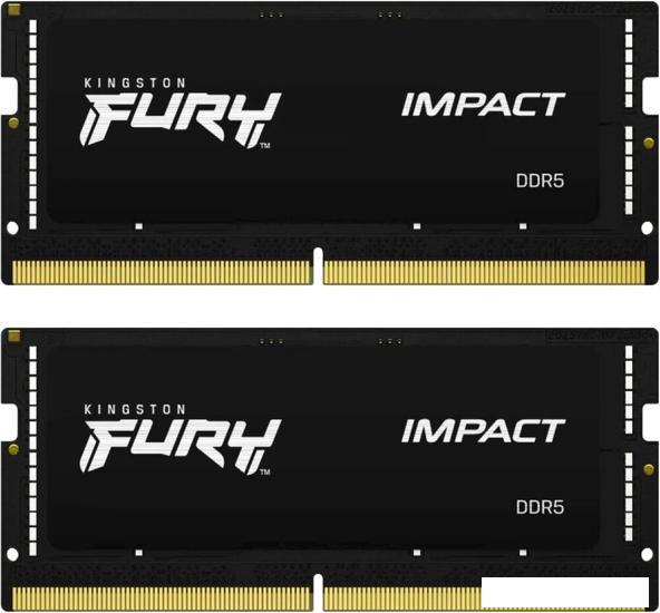 Оперативная память Kingston FURY Impact 2x16 ГБ DDR5 4800 МГц KF548S38IBK2-32