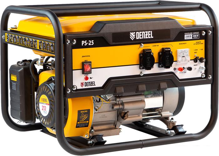 Бензиновый генератор Denzel PS-25- фото